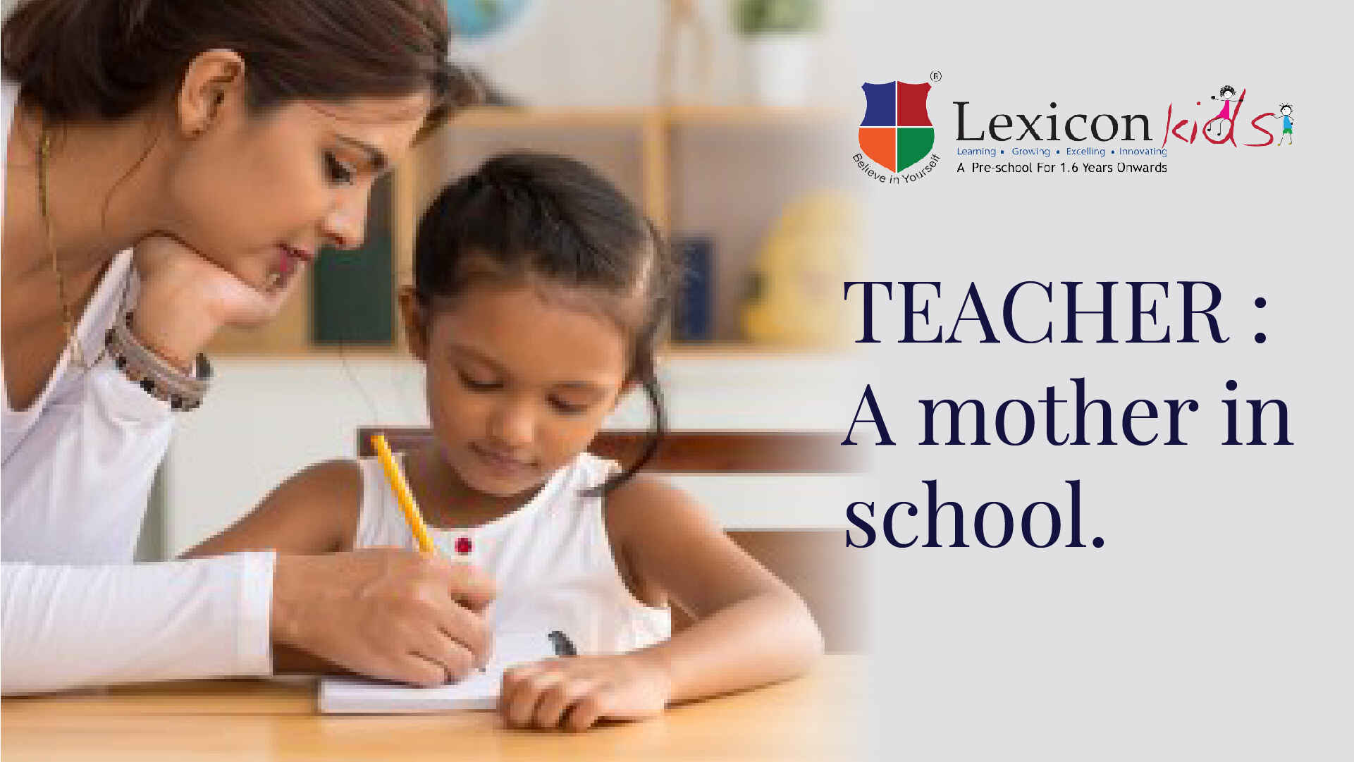 TEACHER : A mother in school