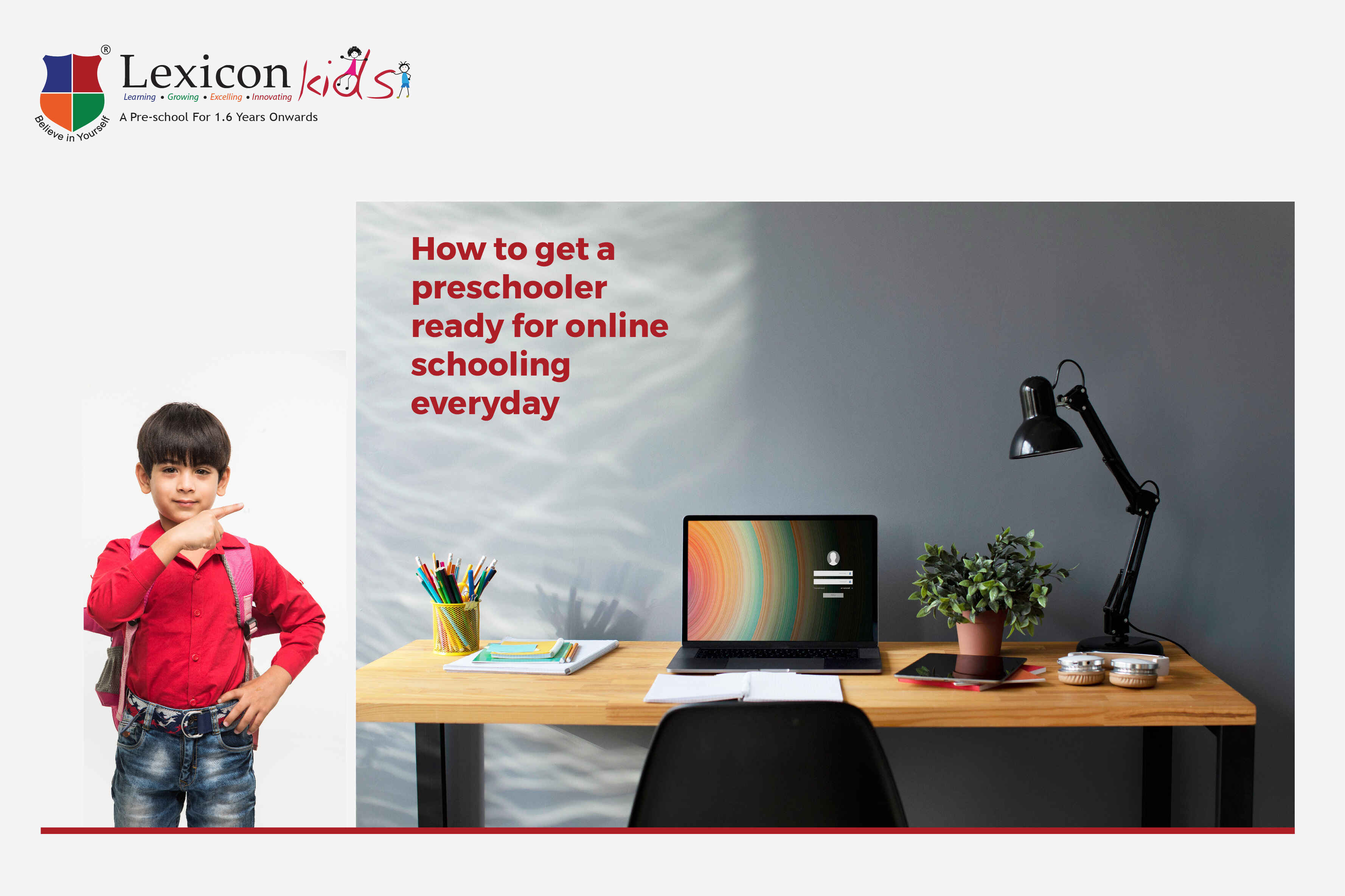 how to get a preschooler ready for online schooling everyday